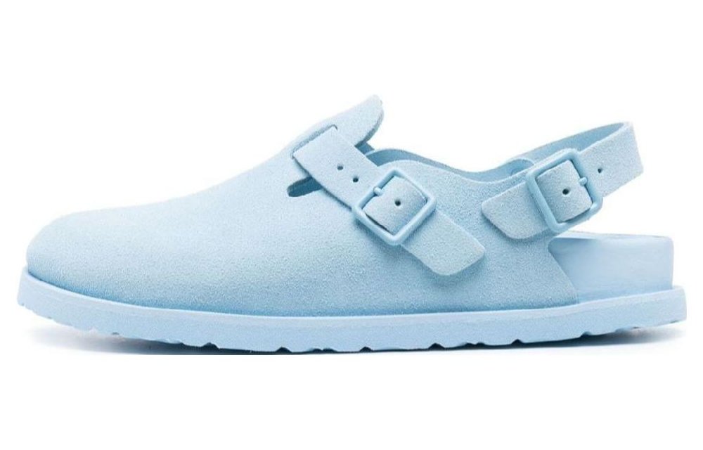 Birkenstock 1774 Iii Tokio Suede Leather Narrow Fit 'Powder Blue' Women's