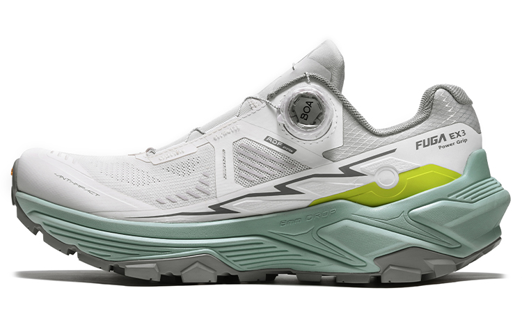 KAILAS FUGA EX3 BOA Running Shoes Women's Low Top Cloud White/Valgar's Light