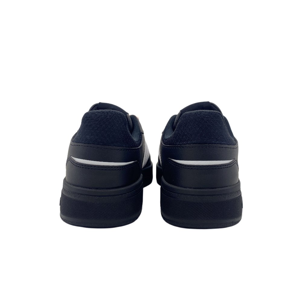 Adidas Neo Courtbeat Wear-Resistant Low-Top Skateboard Shoes Unisex Black Blue