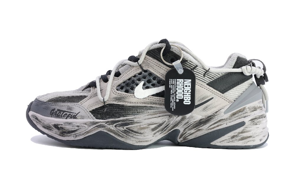 Nike M2K Tekno Empower Action Anti-Slip Wear-Resistant Low-Top Chunky Sneakers Unisex Gray