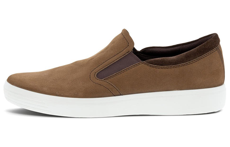 Ecco Soft 7 Casual Shoes Men's Low Top Brown