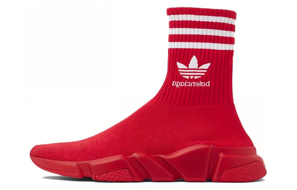 Balenciaga X Adidas Originals Speed 1.0 Sneakers 'Red' Women's