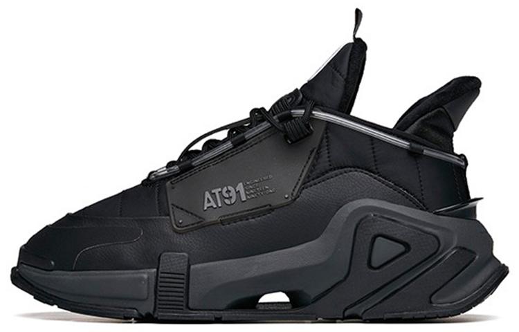 Anta AT91 Anti-Slip And Wear-Resistant Warm Low-Top Chunky Sneakers Men's Black