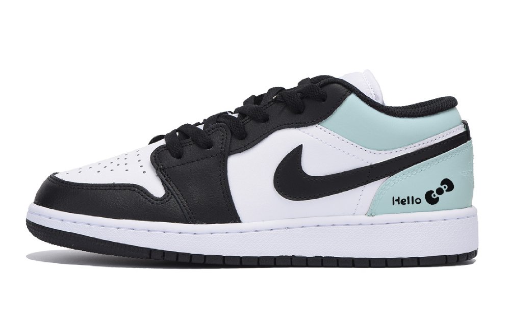 Jordan Air Jordan 1 Vintage Basketball Shoes Men Low Top White Tiffany
