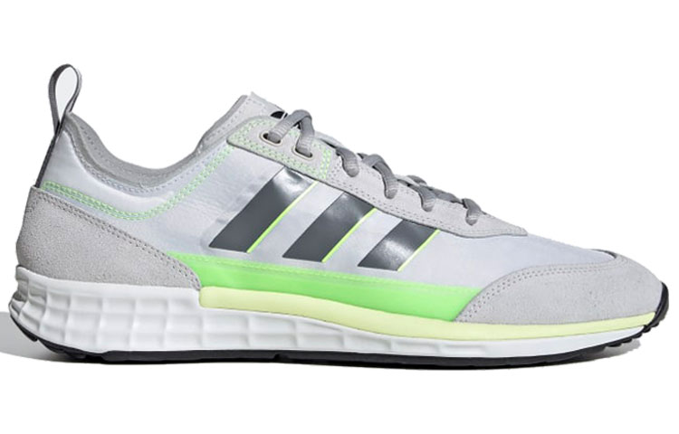 Adidas Originals SL 7200 Cushioning Low top Casual Shoes Unisex Gray Green