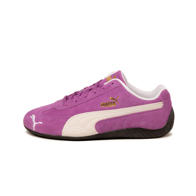 PUMA Speedcat Collection Low Top Casual Shoes Unisex Purple Beige