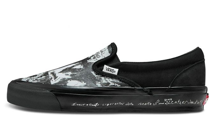 Vans Classic Slip On Lx Jim Goldberg Black Wall