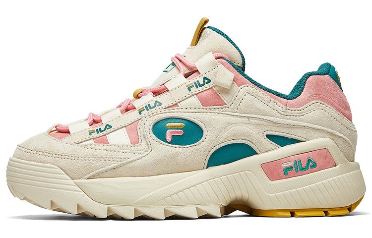 FILA D Formation Classic Traning Shoes White/Green/Pink Women's