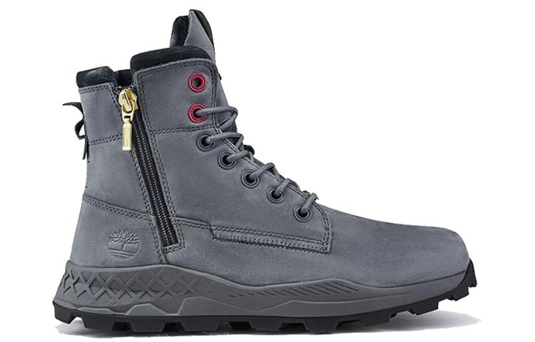 Timberland Brooklyn Side Zip Boots 'Medium Grey Nubuck' купить в интернет-магазине Yoocart с быстрой доставкой по России.