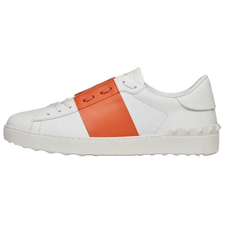 Valentino Open Low Top Orange White