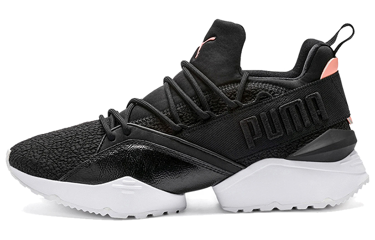 PUMA Muse Maia Low top Running Shoes Black/White Women's
