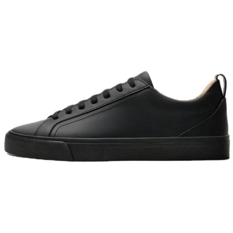 ZARA Low Top Skateboard Shoes Men's Black