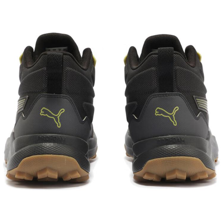 PUMA Slip Resistant Mid Top Casual Running Shoes Unisex Black Green купить в интернет-магазине Yoocart с быстрой доставкой по России.