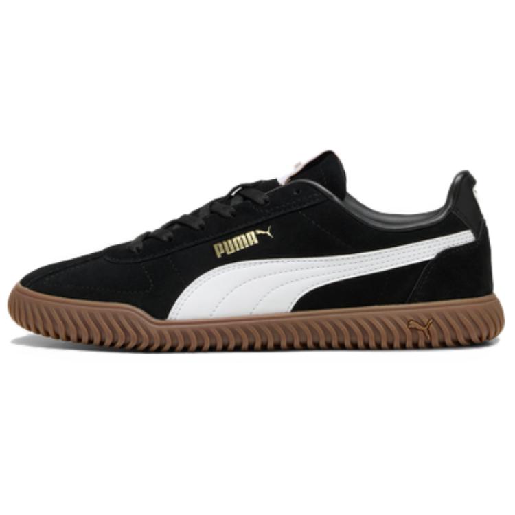 PUMA CLUB KAYZER Slip Resistant Low top Skateboard Shoes Unisex Black