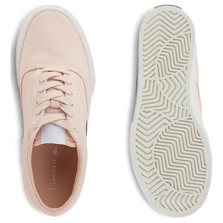 LACOSTE Low Top Canvas Shoes Women's Light Pink купить в интернет-магазине Yoocart с быстрой доставкой по России.
