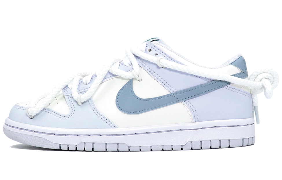 Nike Dunk Sweet Sister Shoes Low-Top Year Of The Dragon Limited Edition Skateboard Shoes Women's Gray White Blue