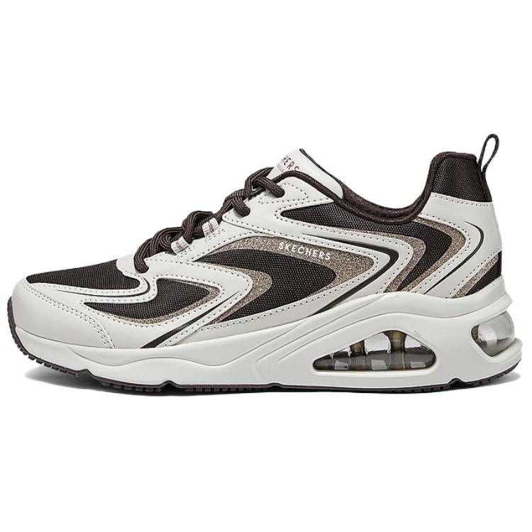 Skechers Street Series Running Shoes Women's Low-Top Black/Brown Beige