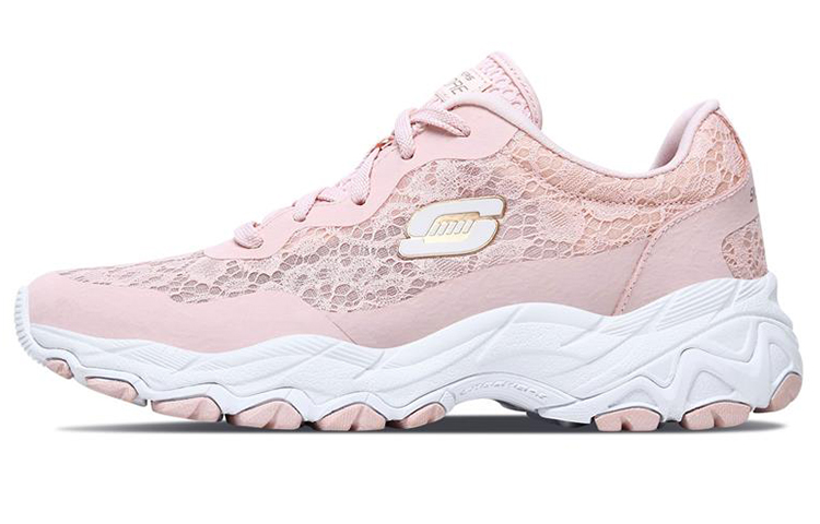 Skechers Encore Low Top Running Shoes Women's Light Pink