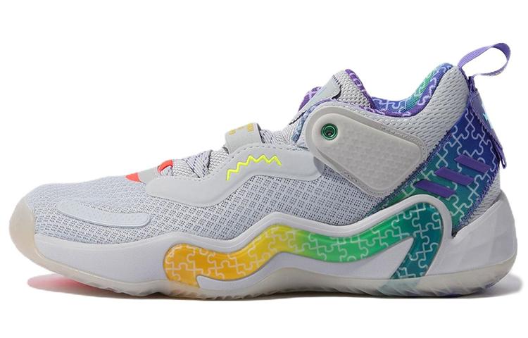 Adidas D.O.N. Issue #3 Grey Rainbow