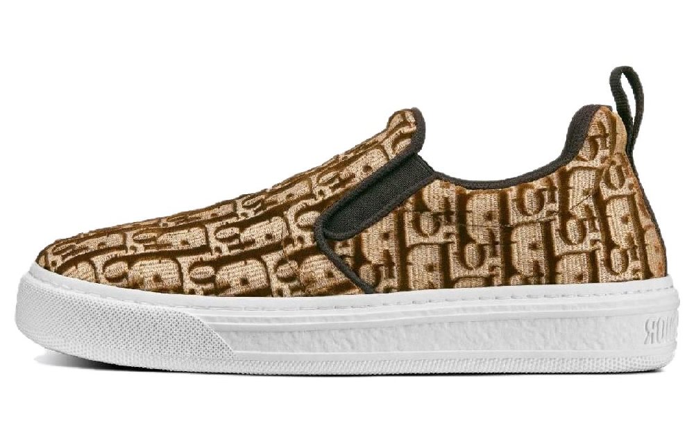 DIOR Women's Solar Slip-On 'DIOR Oblique - Bronze'
