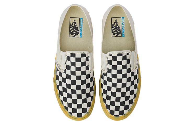 Vans Slip On "Checkerboard" Black Marshmallow Gum купить в интернет-магазине Yoocart с быстрой доставкой по России.