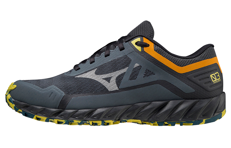 Mizuno Wave Ibuki 3 Shock Absorbers Slip Resistant Abrasion Resistant Breathable Low top Running Shoes Men's Black Gray