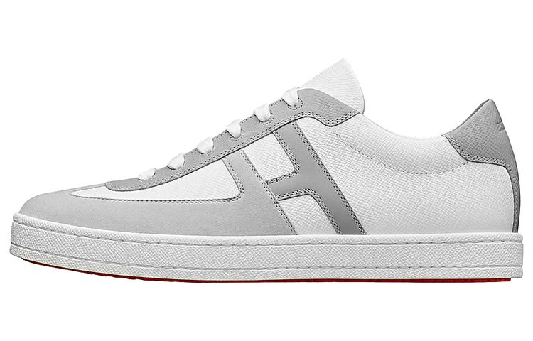 HERMES Boomerang White Grey
