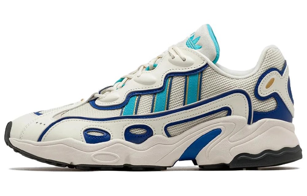 Adidas Originals Ozweego Og Shoes 'Off White Royal Blue Lucid Cyan' Women's