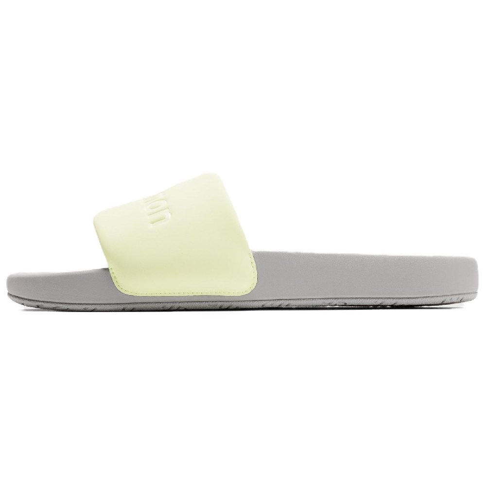 Lululemon Restfeel Slide Slip Resistant Abrasion Resistant Slide Slippers Women's Light Beige Green