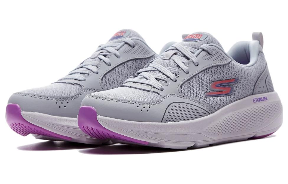 Skechers GO RUN Elevate Low Top Casual Running Shoes Women's Gray