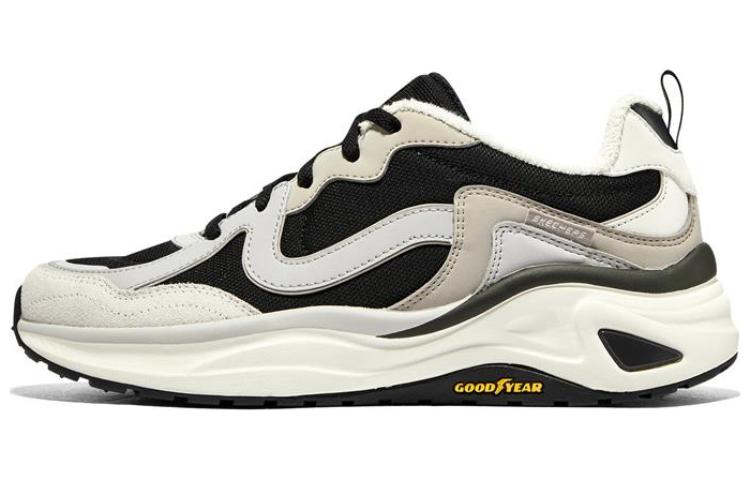 Skechers D'LITES Wave 'White Black' Women's