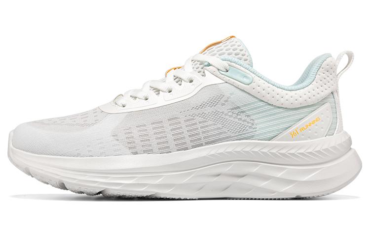 361° Anti-Slip And Wear-Resistant Breathable Low-Top Running Shoes Women's White Blue