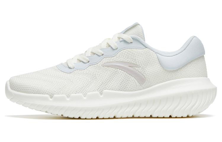 Anta Variety Training Collection Abrasion Resistant Breathable Low Top Training Shoes Women's White Gray