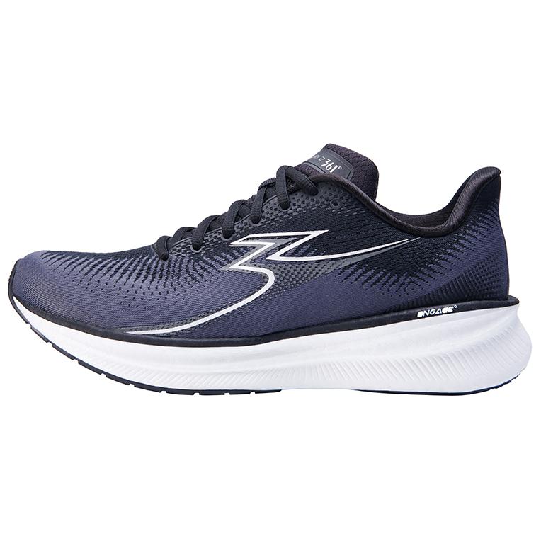 361° Centauri 2 Cushioning Abrasion Resistant Breathable Low Top Running Shoes Men's Black Blue