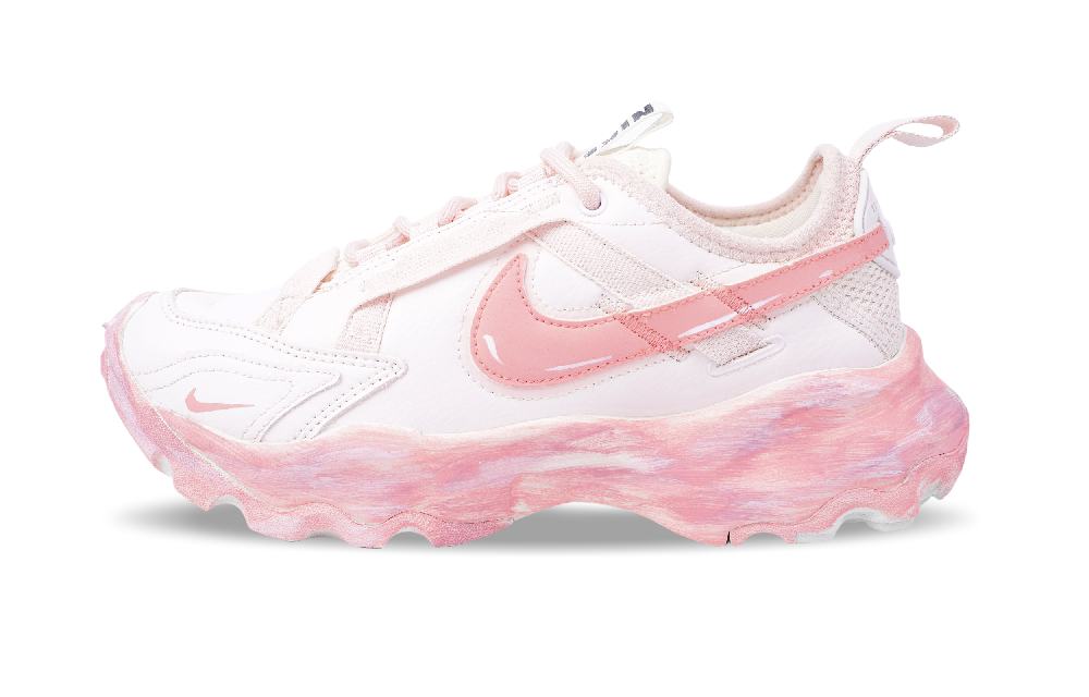 Nike TC 7900 Anti Slip Wear Resistant Low Top Casual Shoes Women's Pink White