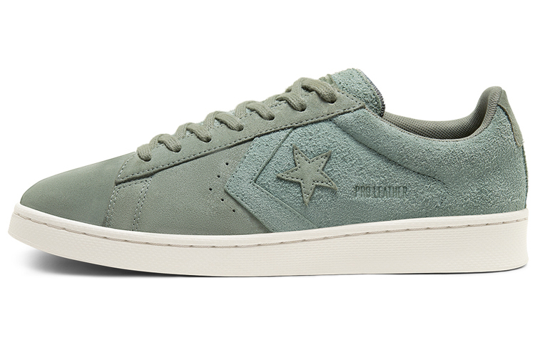 Pro Leather Converse Low 'Earth Tone Suede - Lily Pad'