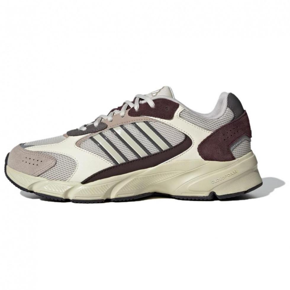 Adidas CRAZYCHAOS 2000 Cushioning Wear-Resistant Low-Top Running Shoes Men's Ecru