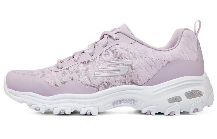 Skechers D'LITES 1.0 Low Top Chunky Sneakers Women's Lavender