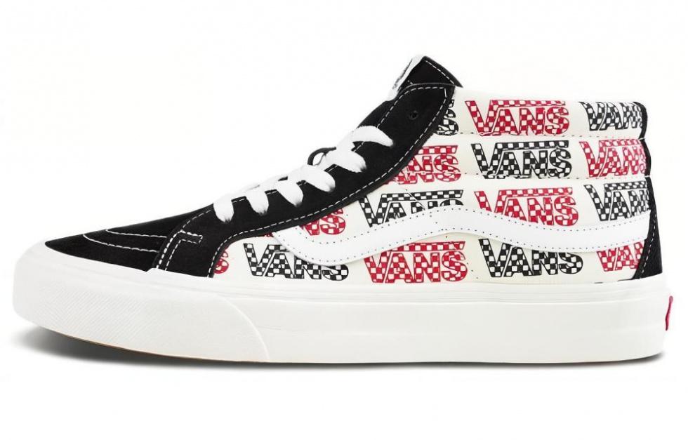 Vans SK8 Mid Reissue Black And White