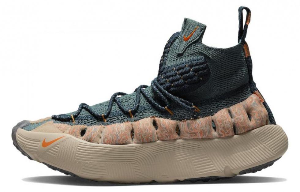 Nike Ispa Sense Flyknit 'Mineral Slate Magma Orange'