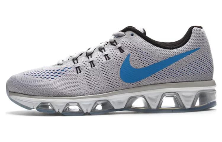 Nike Air Max Tailwind Durable Breathable Low-Top Running Shoes Men's Silver Gray