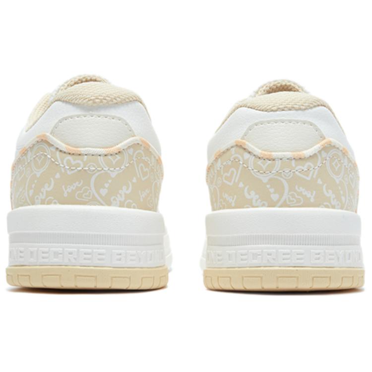 361° Slip Resistant Shock Absorbers Mid Top Skateboard Shoes Women's White Beige купить в интернет-магазине Yoocart с быстрой доставкой по России.