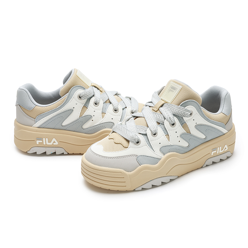 FILA Rosetta Abrasion Resistant Low top Skateboard Shoes Women's Blue White купить в интернет-магазине Yoocart с быстрой доставкой по России.