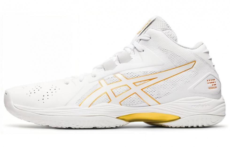 Asics Gelhoop V13 Shoes White/Golden