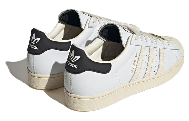 Adidas Superstar 'Debossed Stripes - Wonder White Black' купить в интернет-магазине Yoocart с быстрой доставкой по России.