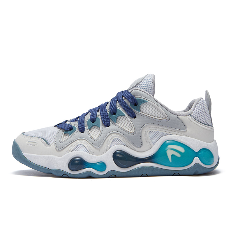 FILA FUSION VERTICAL Basketball Shoes Men Low-Top White/Fragrant Snow White