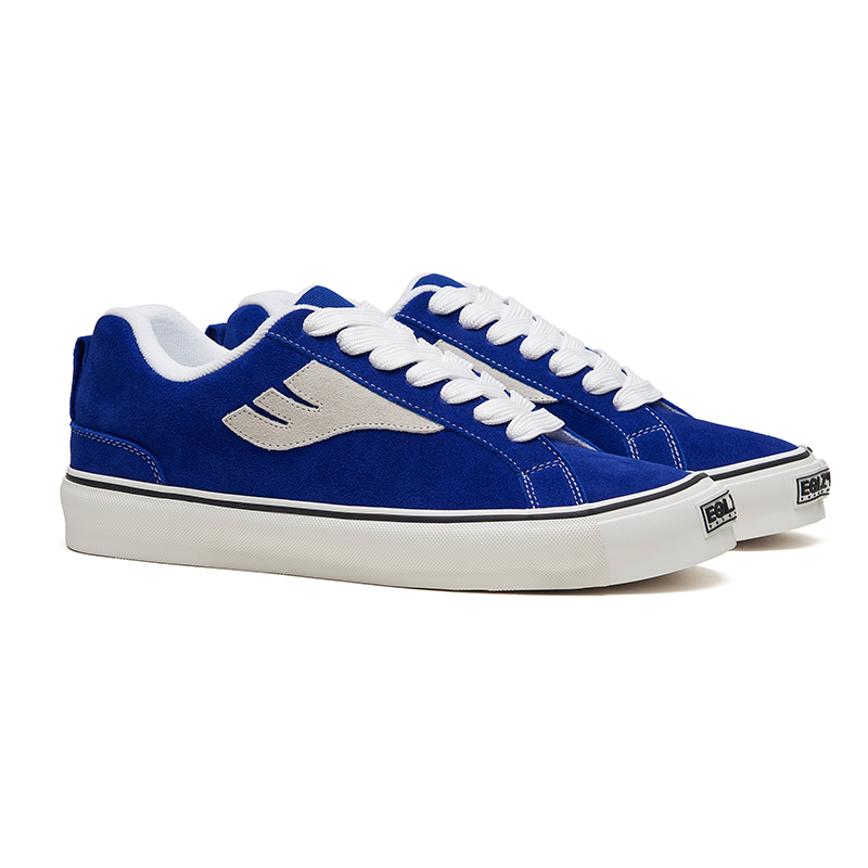 EQLZ EQUALIZER Wear resistant And Lightweight American Skateboard Shoes Unisex Pixel Blue