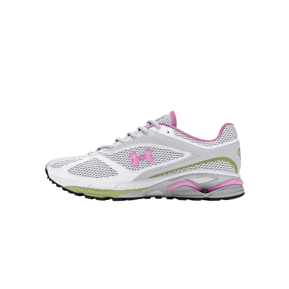 Under Armour HOVR Apparition Low Top Running Shoes Unisex White Pink