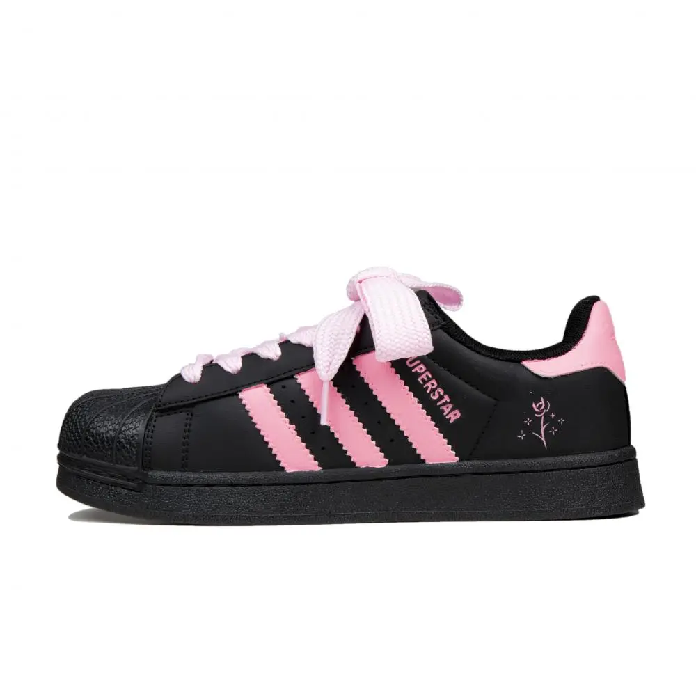 Adidas Originals Superstar Skateboard Shoes Unisex Low top Black