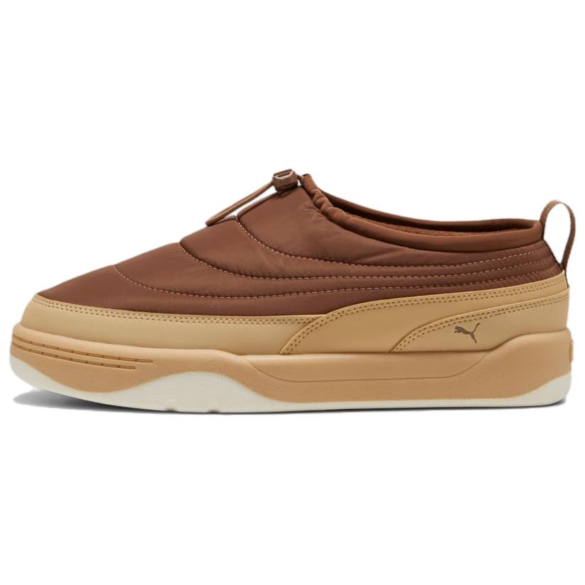 PUMA Park Lifestyle Anti-Slip Wear-Resistant Low-Top Skateboard Shoes Unisex Brown